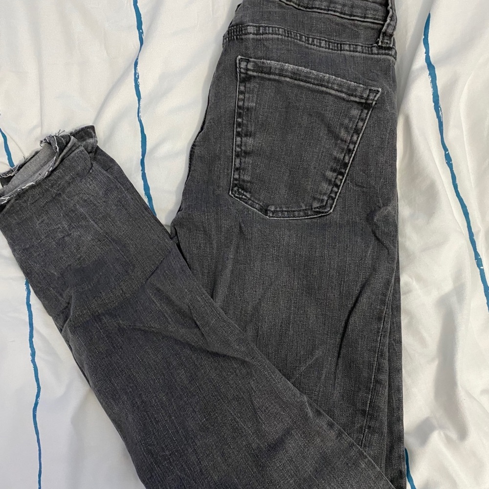 Zara distressed jeans